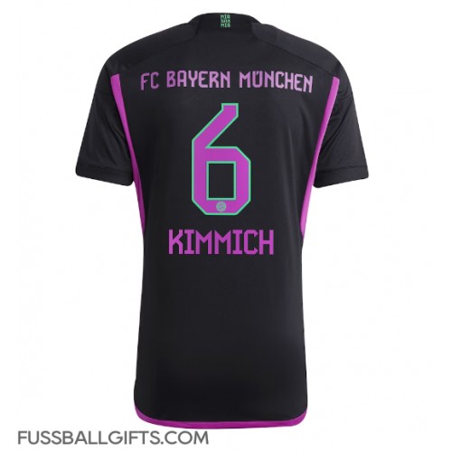 Bayern Munich Joshua Kimmich #6 Fußballbekleidung Auswärtstrikot 2023-24 Kurzarm